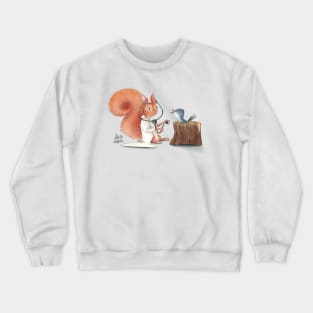 Doctor Squirrel Crewneck Sweatshirt